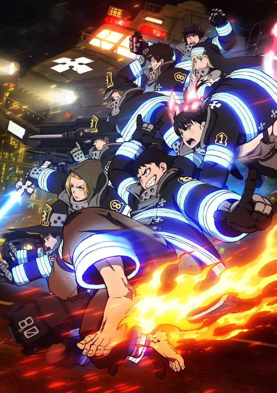 Promo y nueva imagen de la tercera temporada del anime Fire Force