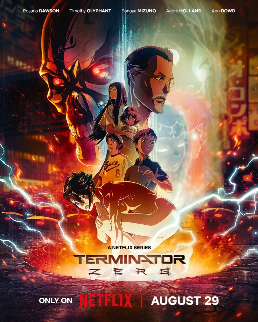 Nueva imagen y reparto de voces japonés del anime Terminator Zero